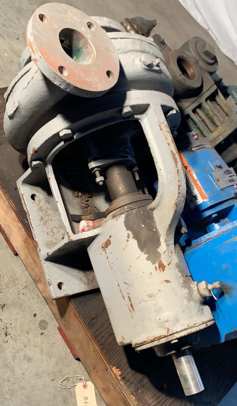 ALLIS CHALMERS CBOR 6X3 316 STAINLESS STEEL PUMP HS-0244